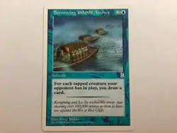 MTG Portal Three Kingdoms BORROWING 100,000 ARROWS LP (BIN) Graded Power - Image 1