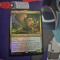 Bumi, Unleashed Avatar: The Last Airbender Foil Magic The Gathering MTG - Image 1