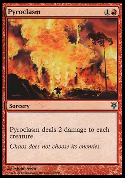Magic the Gathering MTG Pyroclasm (62) DD Sorin vs. Tibalt LP - Image 1