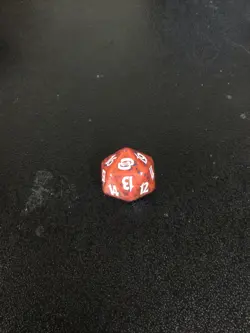 MTG PLANAR CHAOS RED 20 SIDED SPINDOWN LIFE COUNTER DICE NEW - Image 1