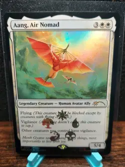 Promo Aang, Air Nomad P001 Foil MTG Avatar: The Last Airbender: Eternal - Image 1