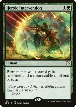 Heroic Intervention (161/359) Adventures in the Forgotten Realms Commander NM - Image 1