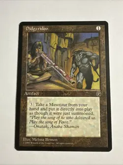 Didgeridoo Homelands Magic mtg Light Play, English x1 - Image 1