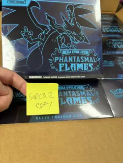 Pokemon TCG Phantasmal Flames Elite Trainer Box - New & Sealed IN HAND Fast Post - Image 1