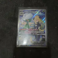 Pokemon TCG Cynthia's Roserade Card Destined Rivals IR Holo Full Art 184/182 - Image 1