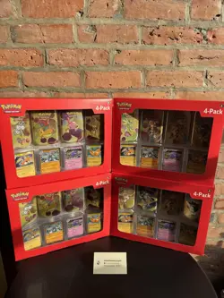 SEALED Pokemon Scarlet & Violet 151 151 Mini Tin Sam's Club 4-Pack SAME-DAY SHIP - Image 1