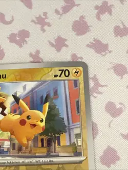 Pokemon Paldean Fates 018/091 Pikachu Cosmos/Reverse Holo Costco EXCLUSIVE - Image 5