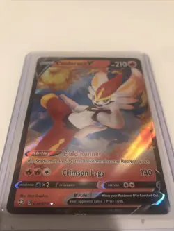 Pokemon Lot of Cinderace Holos - Near Mint to Mint Freshly Pulled Shining Fates - Image 2