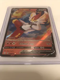 Pokemon Lot of Cinderace Holos - Near Mint to Mint Freshly Pulled Shining Fates - Image 3