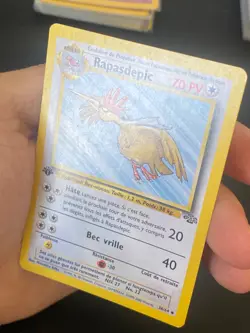 CARTE POKEMON RAPASDEPIC 36/64 EDITION 1 FR UNCO WIZARDS JUNGLE - TBE - Image 2