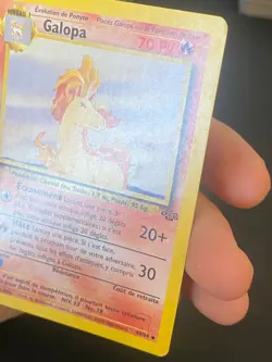 CARTE POKEMON GALOPA 44/64 EDITION 1 FR UNCO WIZARDS JUNGLE - TBE - Image 4