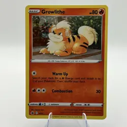 Pokemon McDonald's Promos 2022 4/15 Growlithe Holo - Image 1