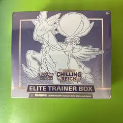Elite Trainer Box Chilling Reign Pokemon TCG NEW FACTORY SEALED ETB 820650808630 - Image 1