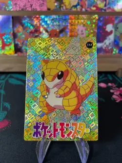 Sandshrew #184 Pokemon Vintage Prism Vending Sticker NM US SELLER - Image 1