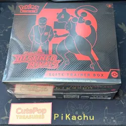 Pokemon Destined Rivals Elite Trainer Box - SV10: Destined Rivals (DRI) Sealed - Image 1