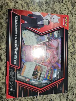 Pokemon TCG Destined Rivals Team Rocket's Mewtwo EX Box - Factory Sealed - NEW! - Image 1