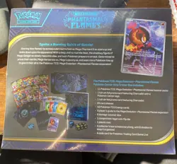 Pokemon Phantasmal Flames Pokemon Center Elite Trainer Box ETB SEALED IN HAND - Image 2