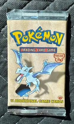 1999 Pokemon 1st edition Fossil Booster Pack Factory-Sealed-BOX FRESH - Image 1