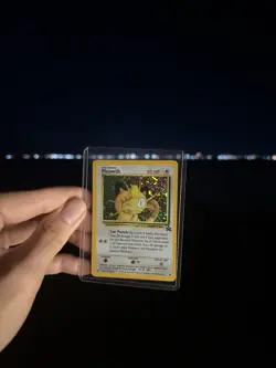 Meowth 10 Wotc Black Star Promo Holo Pokemon Card NM - Image 1