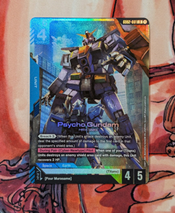 Psycho Gundam - GD02-001 - Legend Rare, Near Mint, Gundam Card Game - Image 1