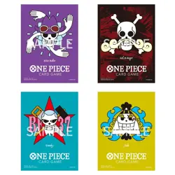 US Seller: One Piece Card Game Limited Sleeve (Matte) Vol.2 - Jolly Roger - Image 1