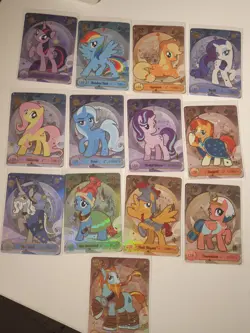 MY LITTLE PONY KAYOU ALL 13 LSR CARDS MOON 7 EDITION OR PICK YOUR OWN CARDS - Image 1