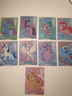 MY LITTLE PONY MOON EDITION 6 ALL UR CARDS OR PICK YOUR OWN CARD - Image 1