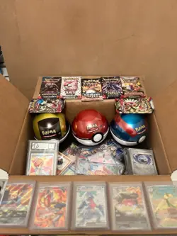 Pokemon TCG Mystery Pack Sealed Products, Hit Cards, Set Starters & Much More! - Image 1