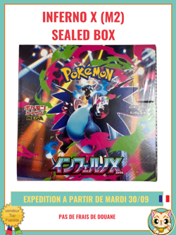 Inferno X Box MEGA Sealed Booster Box - M2 Pokemon Card Game Charizard - Image 1