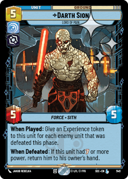 Star Wars Unlimited - Secrets of Power - FOIL Legendary Card Selection - Image 2