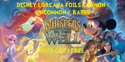 Disney Lorcana Whispers In The Well - Choose Your Card FOIL - Image 1