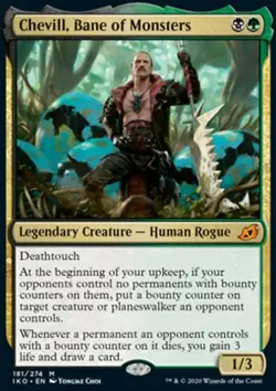 MTG Chevill, Bane of Monsters (181) Ikoria Lair of Behemoths LP - Image 1