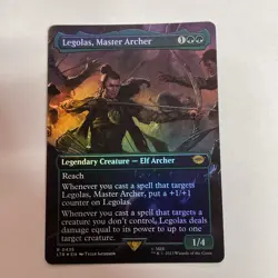 Legolas, Master Archer (Borderless) Lord of the Rings: 435 Foil Rare - Image 1