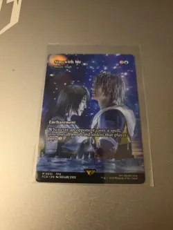 Magic the Gathering Final Fantasy Stay With Me Rhystic Study Nonfoil Regular NM - Image 1