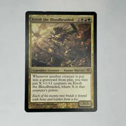 Kresh the Bloodbraided 178 LP Normal M Shards of Alara MTG - Image 1