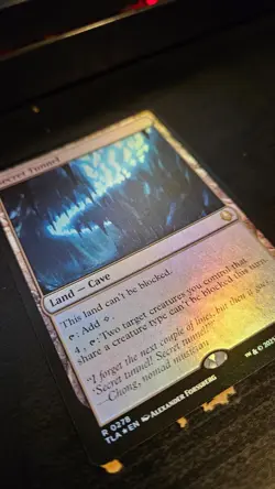 Secret Tunnel 278 Foil Magic the Gathering card - Image 1