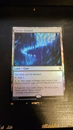 Secret Tunnel 278 Foil Magic the Gathering card - Image 2
