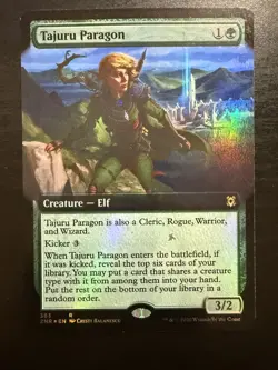 Tajuru Paragon (Extended Art) 363 - R - Zendikar Rising - Foil - MTG - LP - Image 1