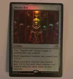Mirror Box Foil NM Kamigawa Neon Dynasty MTG Magic the Gathering - Image 1