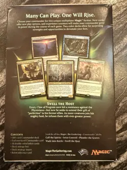 Swell The Host 2015 Commander Deck Mtg Magic The Gathering Sealed New - Image 2