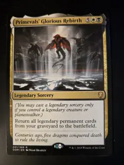 Primevals' Glorious Rebirth NM Dominaria MTG FREE SHIPPING - Image 1