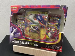 Pokemon TCG Mega Latias ex Box In Hand - Image 1