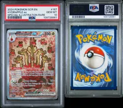 PSA 10 GEM MT Hydrapple ex Pokemon Stellar Crown Special Illustration Rare #167 - Image 3
