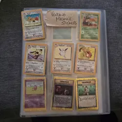 (Private listing for Pertuvf)16 PRISM Vending Golden STICKER Pokemon Card Bundle - Image 1