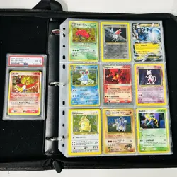 Pokemon Collection Vintage WoTC & PSA Ho-oh 100x Holos Binder Page Cards Lot - Image 1