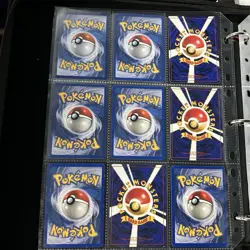 Pokemon Collection Vintage WoTC & PSA Ho-oh 100x Holos Binder Page Cards Lot - Image 5
