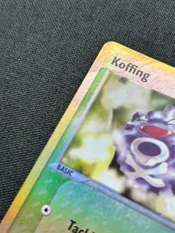 🍃 2003 Pokemon Ruby & Sapphire #54 Koffing Reverse Holo E-Reader 🍃 - Image 5
