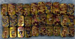 *EMPTY* Lot Of 30 Pokemon 151 Mini Tins - Including ART & COINS. NO PACKS! - Image 1