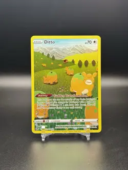 2023 POKEMON DITTO #GG22 CROWN ZENITH GALARIAN GALLERY FULL ART - NM - Image 5