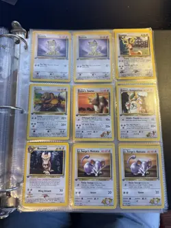 Mixed Lot of First Edition Pokemon Cards Vintage - Image 4
